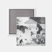 荒廃が起こった マグネット (正面/裏面)