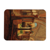 荒廃した修道院ヤード マグネット (横)