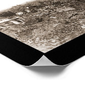 荒廃した炭鉱写真1919 ポスター (角)