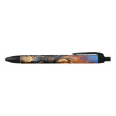 荒廃のサイバー・ライオン 黒ボールペン (トップ)