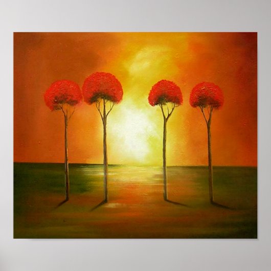 荒廃抽象芸術 ポスター (正面)