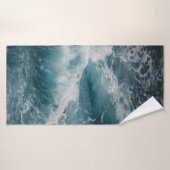 荒波 バスタオル (バスタオル)