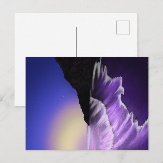 荒海と星空 ポストカード (正面/裏面)