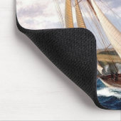 荒海の航海 マウスパッド (コーナー)