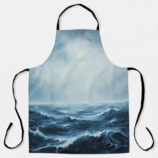 荒海海波 エプロン (正面)