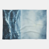 荒海海波 キッチンタオル (横)