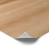 荒涼としたビーチの日 ポスター (角)