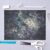 荒涼とした銀河のスペースロック誕生日パーティー 薄葉紙 (クラフト)