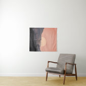 荒涼とした風景の夕日の景色 タペストリー (インサイチュ(横))