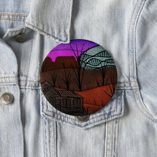 荒涼とした風景 缶バッジ (インサイチュ)