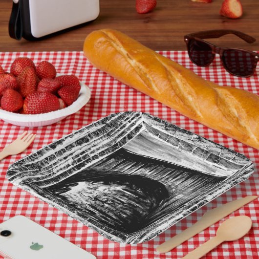 荒涼とした魂 ペーパープレート (ピクニック)