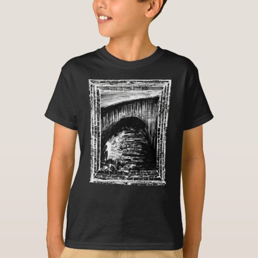 荒涼とした魂 Tシャツ (正面)