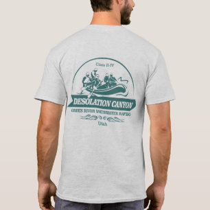 荒涼渓谷(ラフティング2) Tシャツ