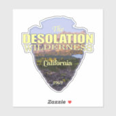 荒涼WA（矢印） シール (シート)