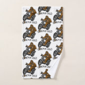 荒生まれ々しい バスタオルセット (ハンドタオル)