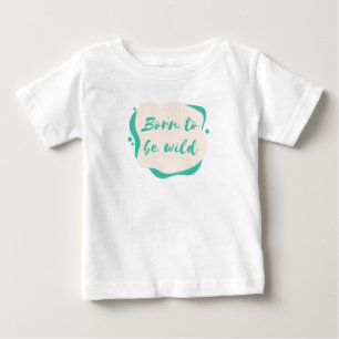 荒生まれ々しい ベビーTシャツ