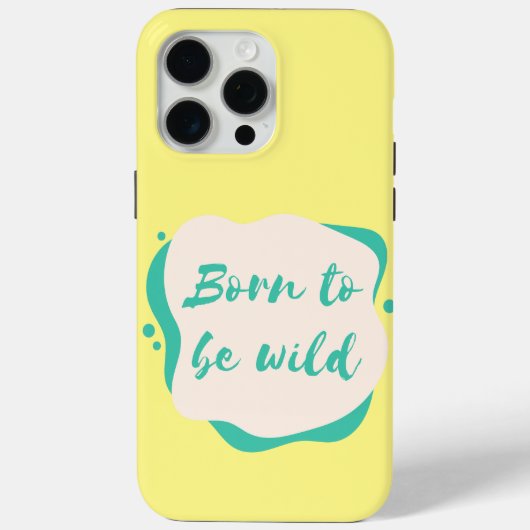 荒生まれ々しい Case-Mate iPhoneケース (裏面)