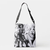 荒生まれ々して、スライ風にスタイリング。 クロスボディバッグ (裏面)