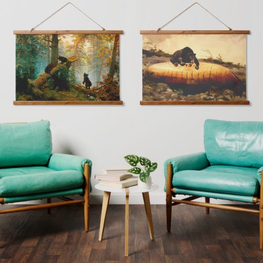 荒素朴れ果てた者は駄目だ 吊り下げ型タペストリー (リビング)