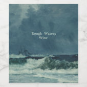 荒航海の海 ワインラベル (シングルラベル)