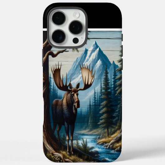 荒野でムースをする Case-Mate iPhoneケース (裏面)
