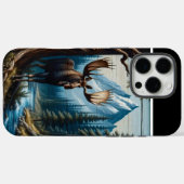 荒野でムースをする Case-Mate iPhoneケース (裏面 (横))