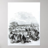 荒野で説教するジョセフ・スミス ポスター (正面)