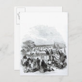 荒野で説教するジョセフ・スミス ポストカード (正面/裏面)