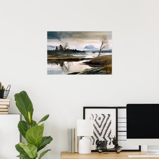 荒野で ポスター (ホームオフィス)