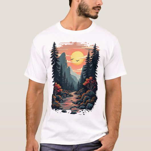 荒野のやすらぎ Tシャツ (正面)