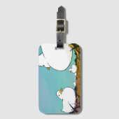 荒野のアヒル ラゲッジタグ (正面縦)