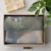 荒野のアルプス山のtown湖のティッシュペーパー 薄葉紙 (ギフト)