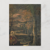 荒野のエジプトの聖マリア ポストカード (正面)