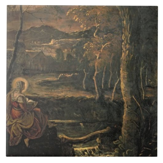 荒野のエジプトのSt Mary タイル (正面)