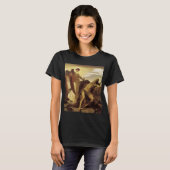 『荒野のエリヤ』(Elijah in Wilderness) by Lord Frederic Le Tシャツ (正面フル)