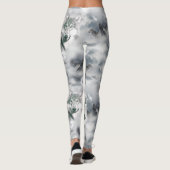 荒野のオオカミ魔法の満月 レギンス (裏面)