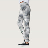 荒野のオオカミ魔法の満月 レギンス (左)