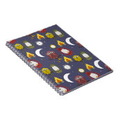 荒野のキャンプのテーマ ノートブック (右側)