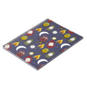 荒野のキャンプのテーマ ノートブック (左側)