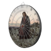 荒野のキリスト（Ivan Kramskoi著） ダーツボード (正面右)