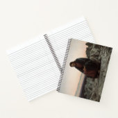 荒野のキリスト（Ivan Kramskoi著） ノートブック (内部)