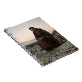 荒野のキリスト（Ivan Kramskoi著） ノートブック (右側)