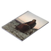 荒野のキリスト（Ivan Kramskoi著） ノートブック (左側)