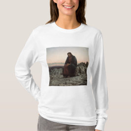 荒野のキリスト(Ivan Kramskoi著) Tシャツ