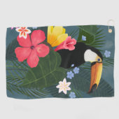 荒野のトロピカルトゥーカン ゴルフタオル (横)