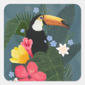 荒野のトロピカルトゥーカン スクエアシール (正面)