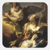 荒野のハガルとイスマール スクエアシール (正面)