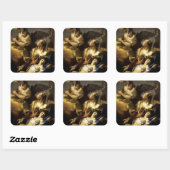 荒野のハガルとイスマール スクエアシール (シート)