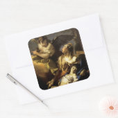 荒野のハガルとイスマール スクエアシール (封筒)