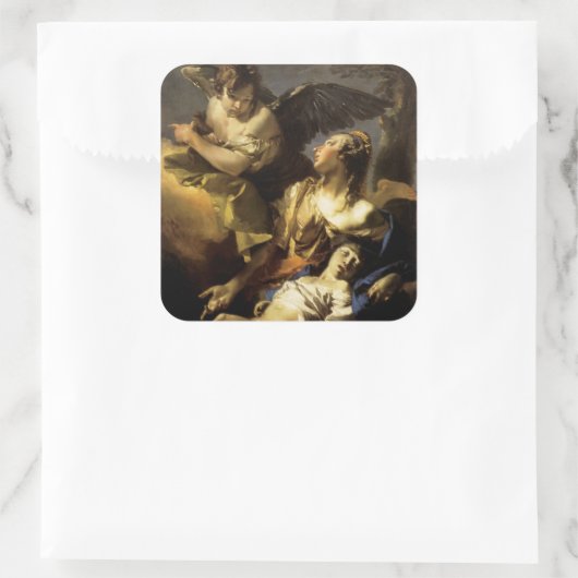 荒野のハガルとイスマール スクエアシール (バッグ)